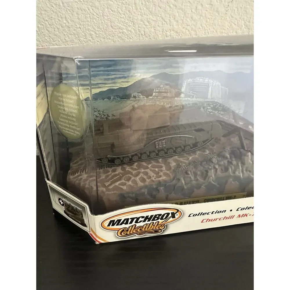 Vintage Mattel Matchbox Collectibles Churchill MK-7 Tank -New (box damaged)
